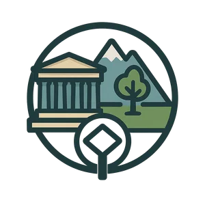 Illustration of UNESCO World Heritage Site