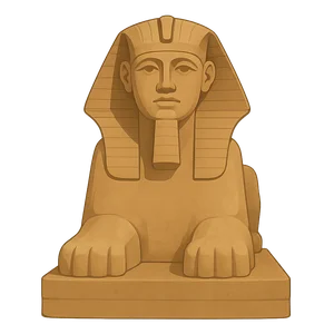 Illustration of The Great Sphinx of Giza
