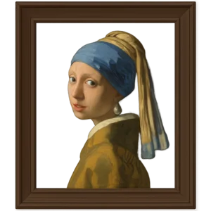 Illustration of Girl With the Pearl Earring