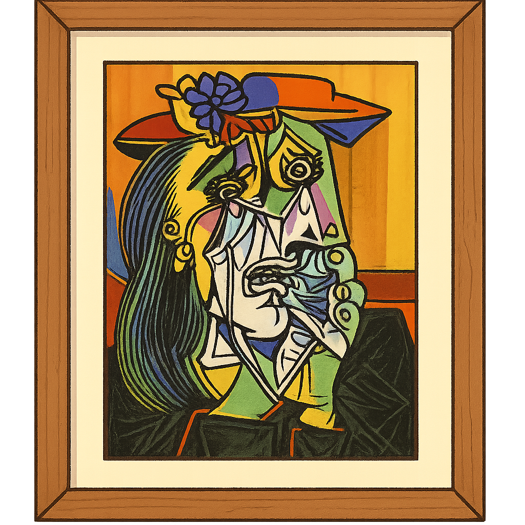 Illustration of The Weeping Woman