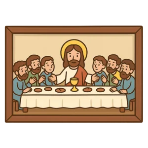 Illustration of The Last Supper