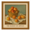 Der Korb mit Äpfeln