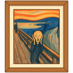 Illustration of The Scream
