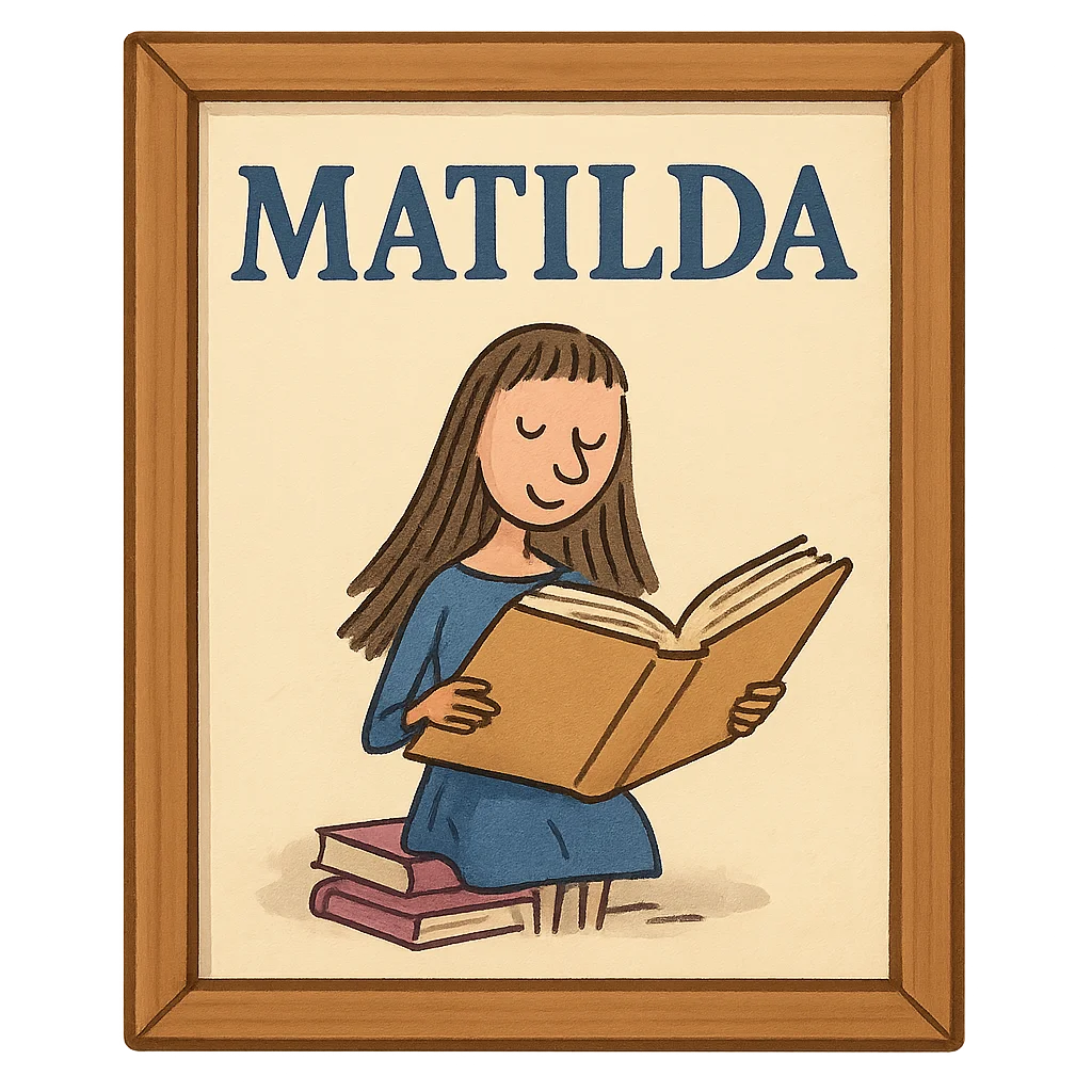 Illustration of Matilda (novel)