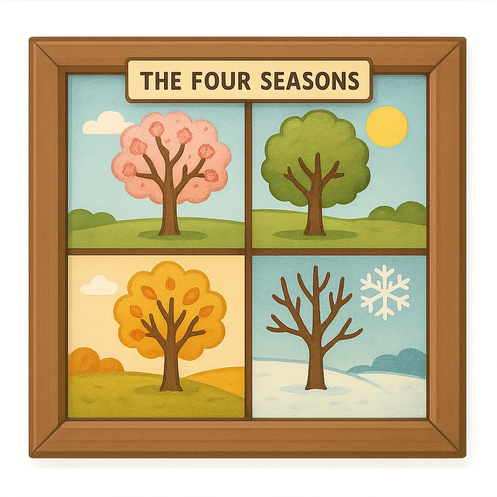 Illustration of The Four Seasons (Vivaldi)
