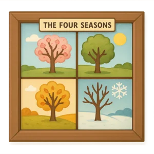 Illustration of The Four Seasons (Vivaldi)
