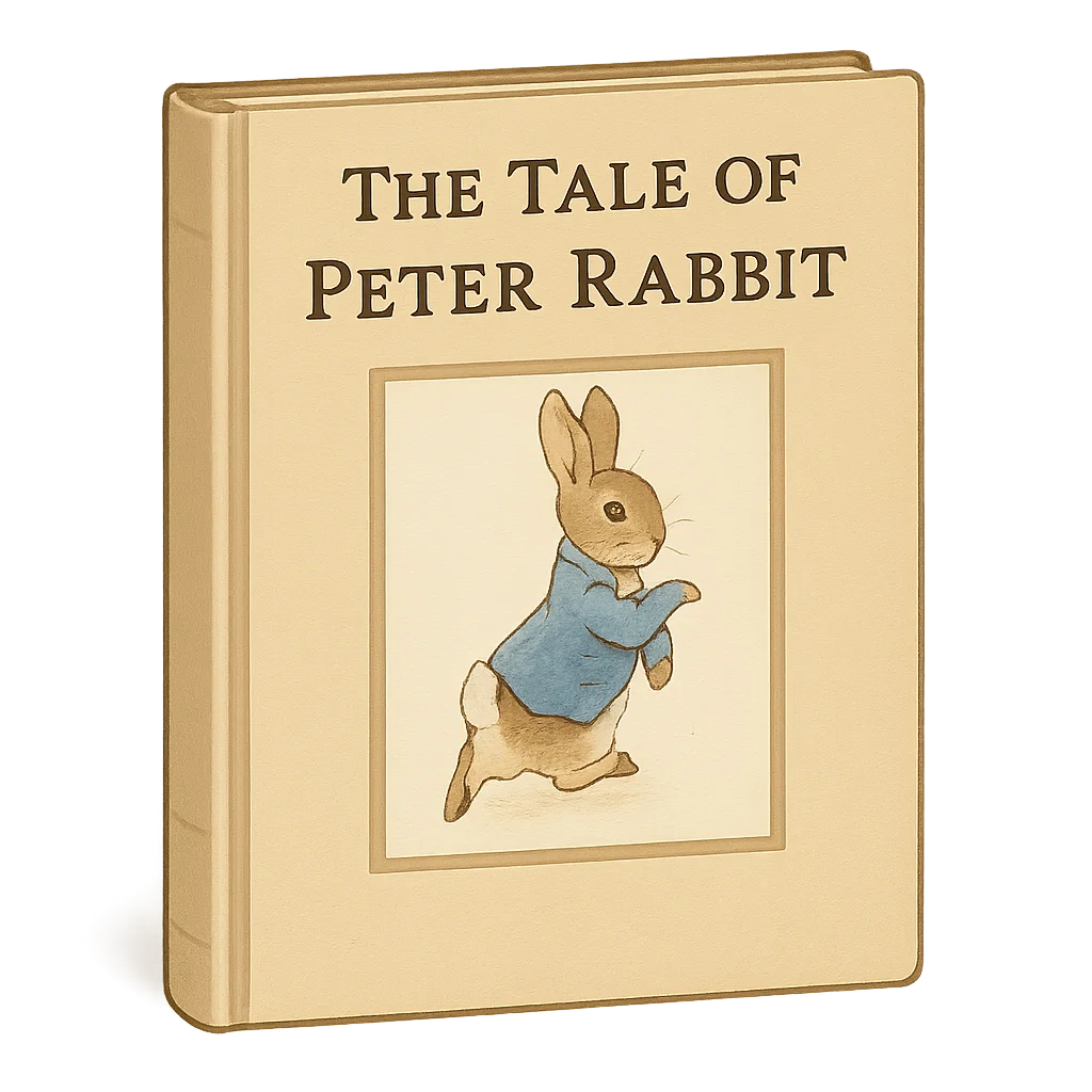 Illustration of The Tale of Peter Rabbit (book)