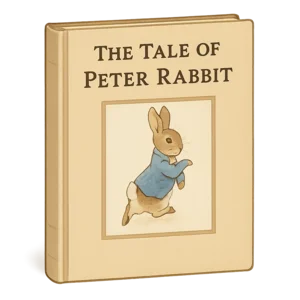 Illustration of The Tale of Peter Rabbit (book)