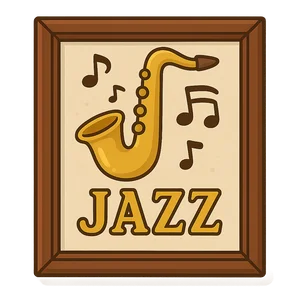 Illustration of Jazz Music