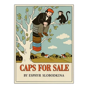 Illustration of Caps for Sale (book)