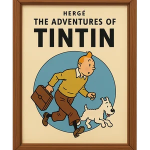 Illustration of The Adventures of Tintin