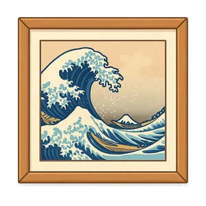 Illustration of Thirty-six Views of Mount Fuji
