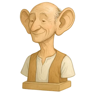 Illustration of The BFG