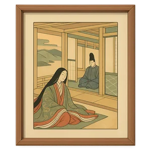 Illustration of The Tale of Genji