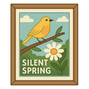 Illustration of Silent Spring