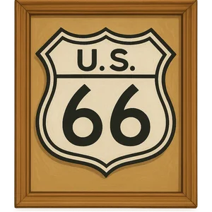 Illustration of U.S. Route 66