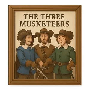 Illustration of The Three Musketeers