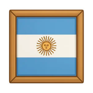 Illustration of Flag of Argentina