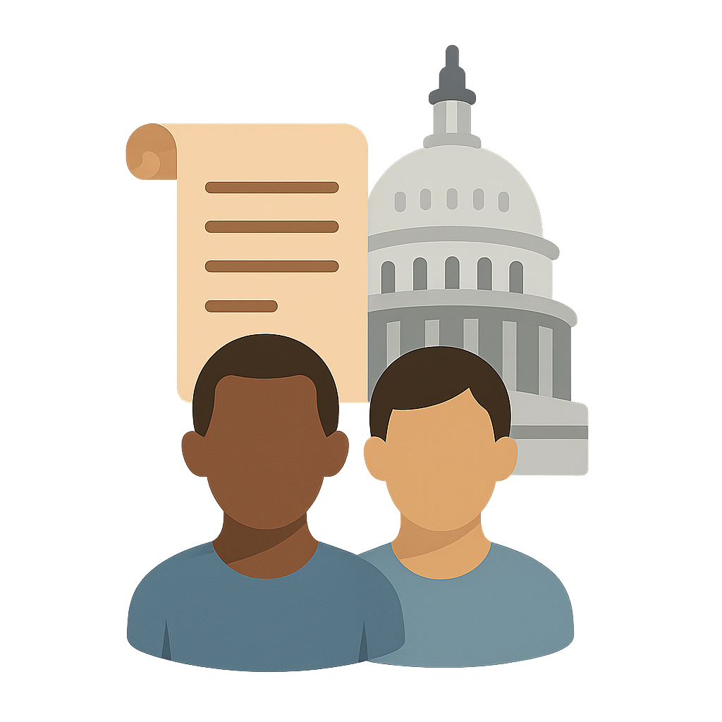 Illustration of U.S. Civil Rights Movement