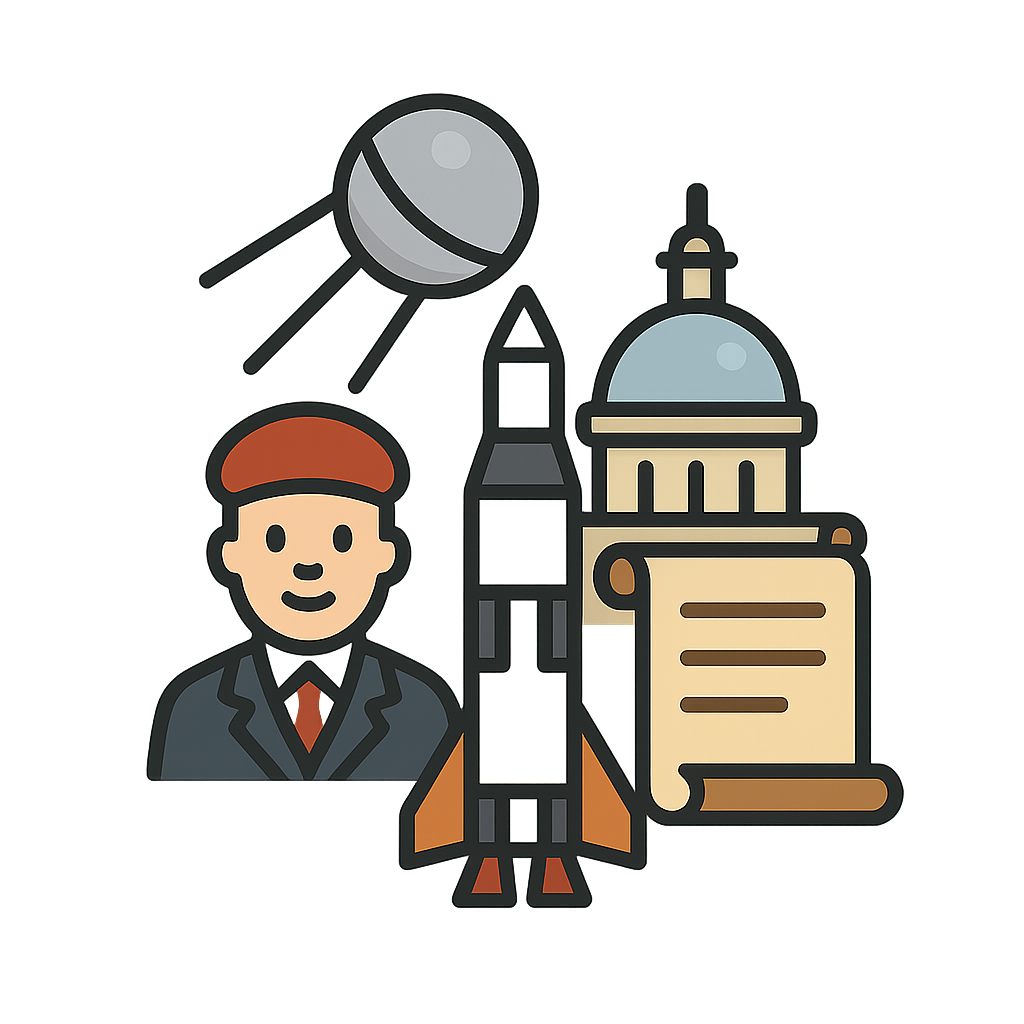 Illustration of Space Race