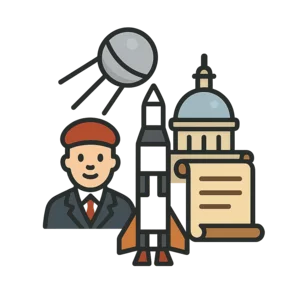 Illustration of Space Race