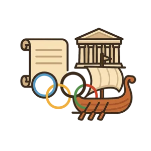 Illustration of First Olympic Games