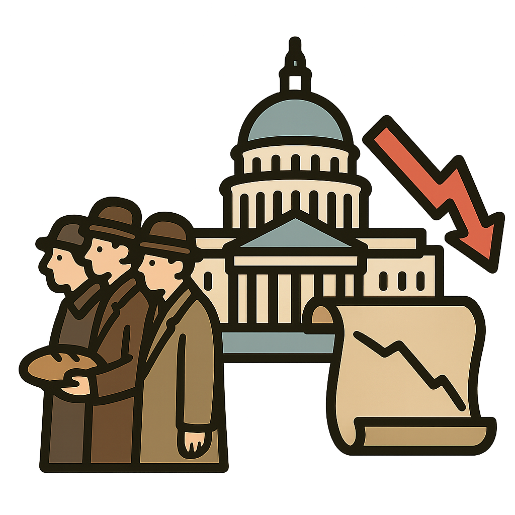 Illustration of Great Depression
