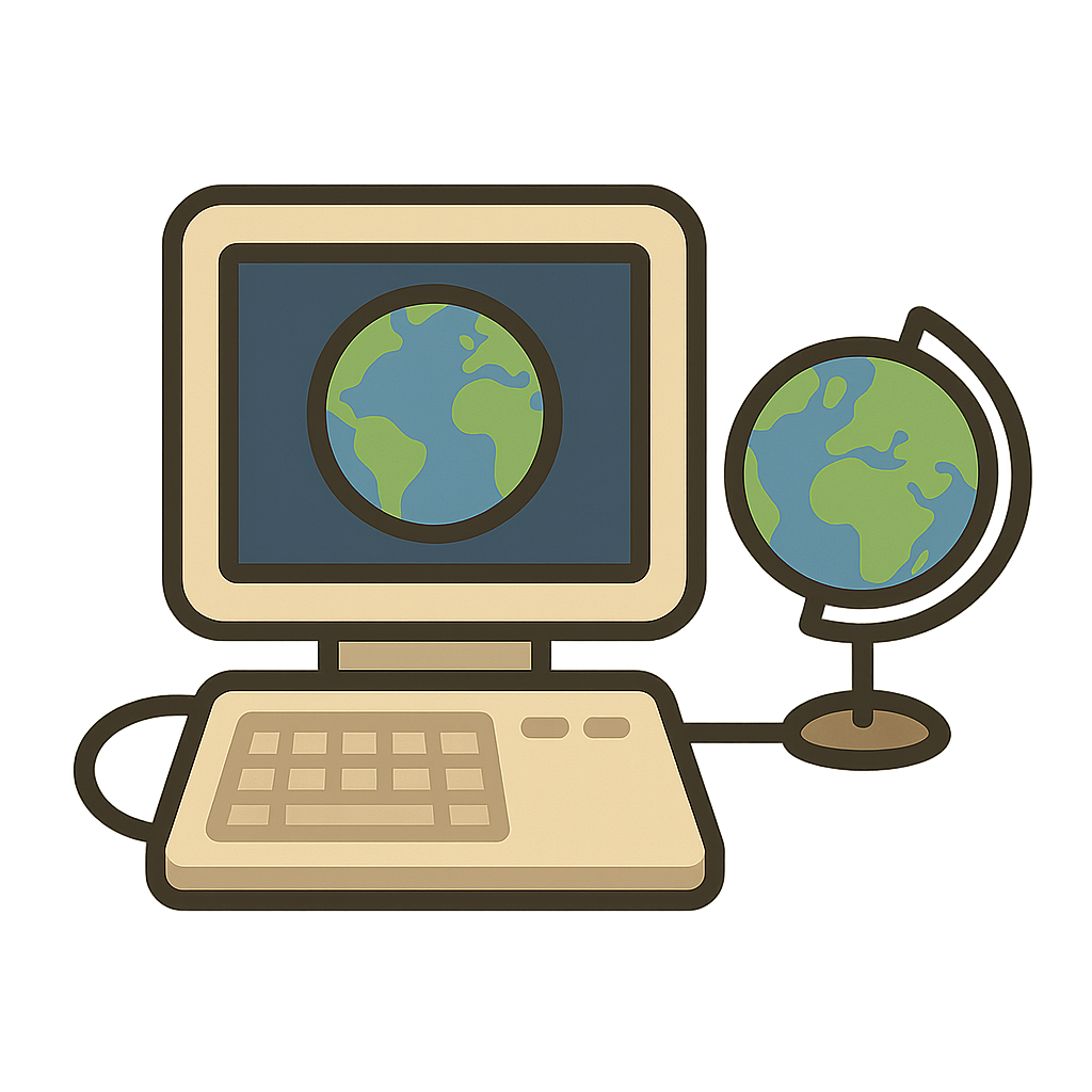 Illustration of Invention of the Internet