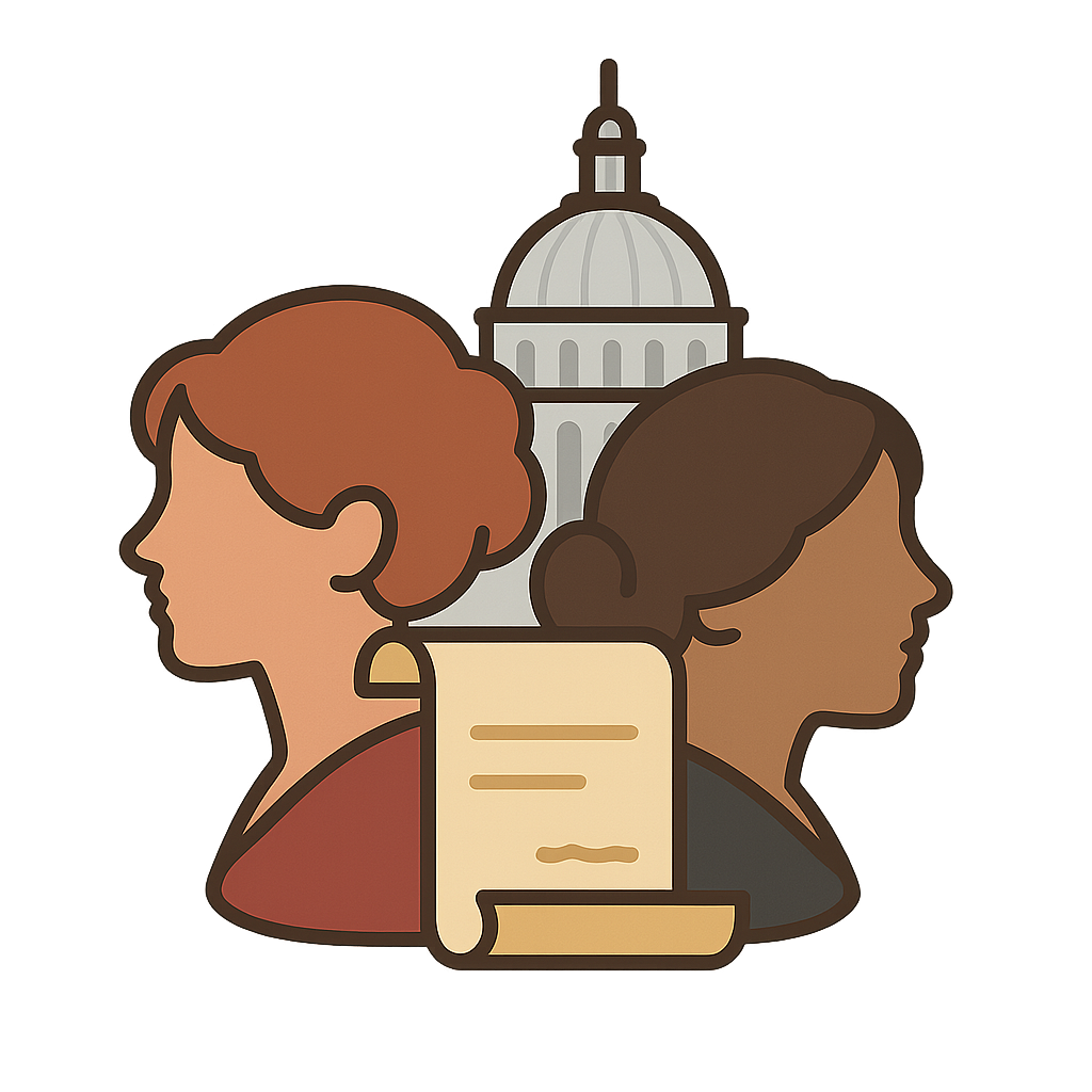 Illustration of Women’s suffrage in the U.S. (1920)