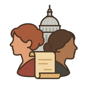 Illustration of Women’s suffrage in the U.S. (1920)