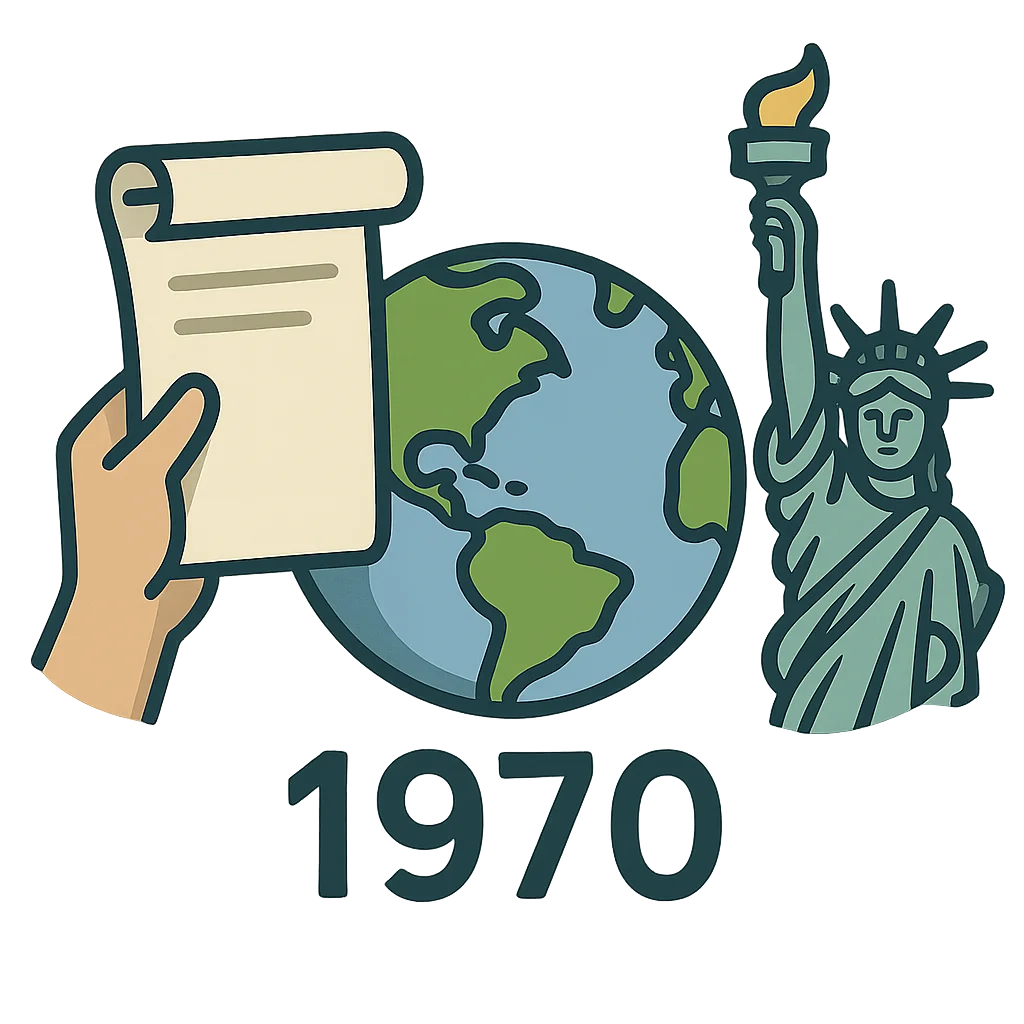 Illustration of First Earth Day (1970)