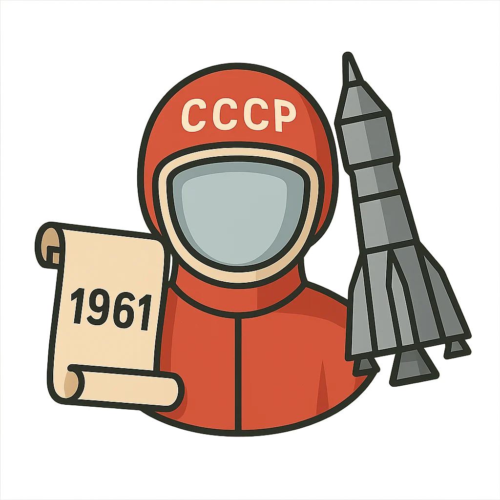 Illustration of First Man in Space (1961)