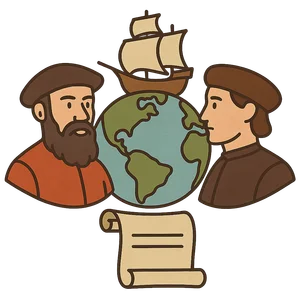 Illustration of The First Circumnavigation of the Earth (1519–1522)