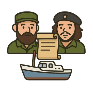 Illustration of Cuban Revolution