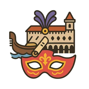 Illustration of Carnival of Venice