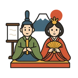 Illustration of Hinamatsuri
