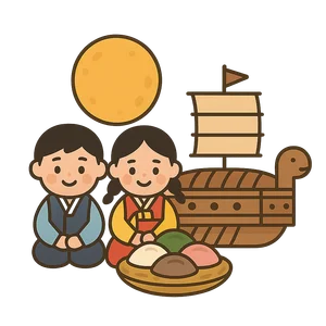 Illustration of Chuseok