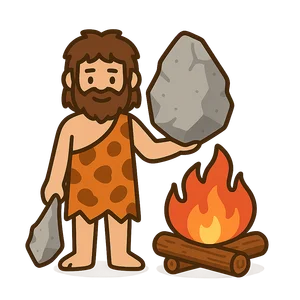 Illustration of Stone Age