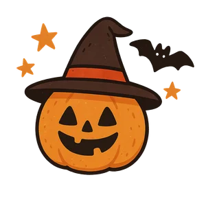Illustration of Halloween - American