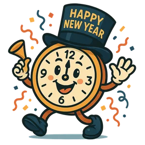 Illustration of New Year's Day