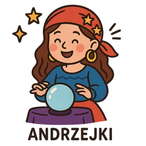 Illustration of Andrzejki - Polish