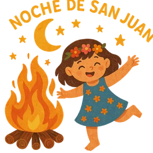 Illustration of Noche de San Juan - Spanish