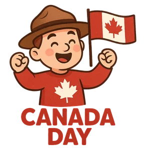 Illustration of Canada Day - Canadian