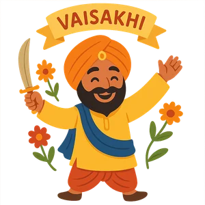 Illustration of Vaisakhi