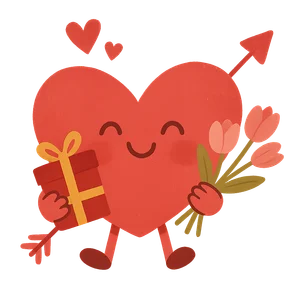 Illustration of Valentine's Day