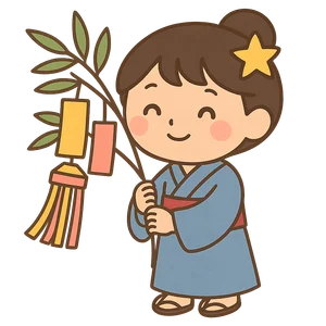 Illustration of Tanabata - Japanese