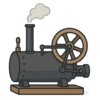 Illustration of The Steam Engine