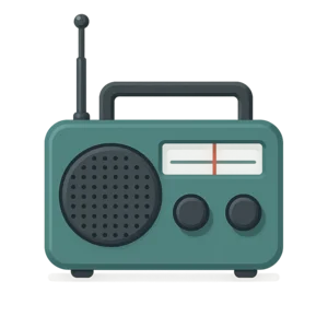 Illustration of Radio