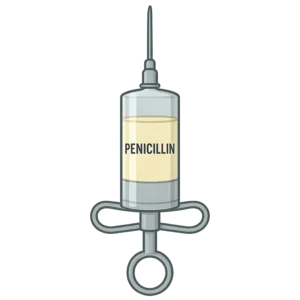 Illustration of Penicillin