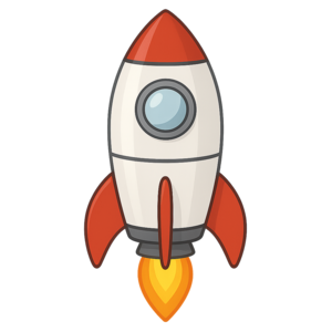 Illustration of Space Rocket